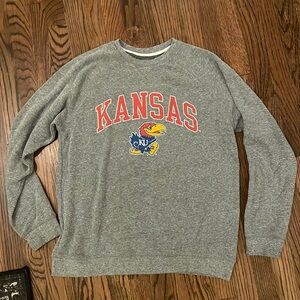 Vintage Charlie Hustle University of Kansas Crewneck